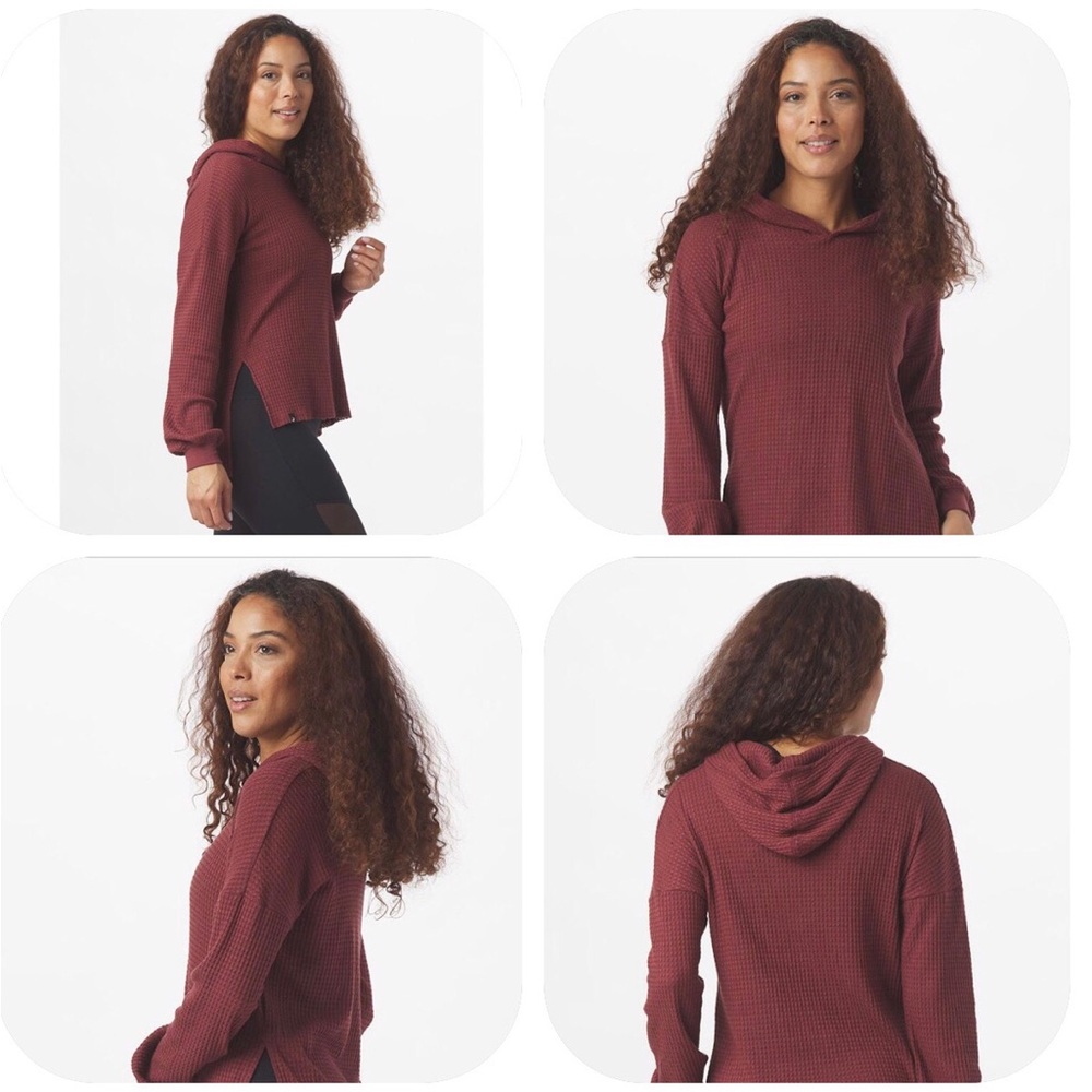 NWT Glyder Rush Hoodie, Merlot - Picture 1 of 4